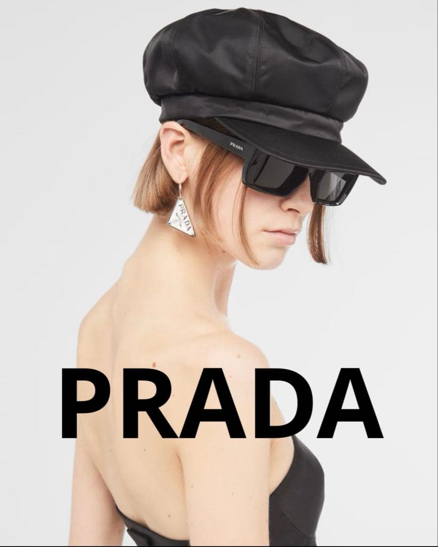 PRADA プラダ Re-Nylon ハット　キャスケット　ベレー帽　帽子