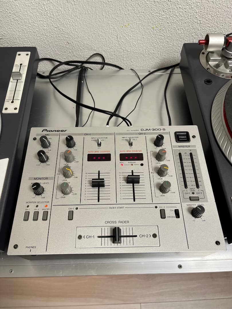 DJ入門フルセットVestaxターンテーブル 2台　パイオニアDJミキサー