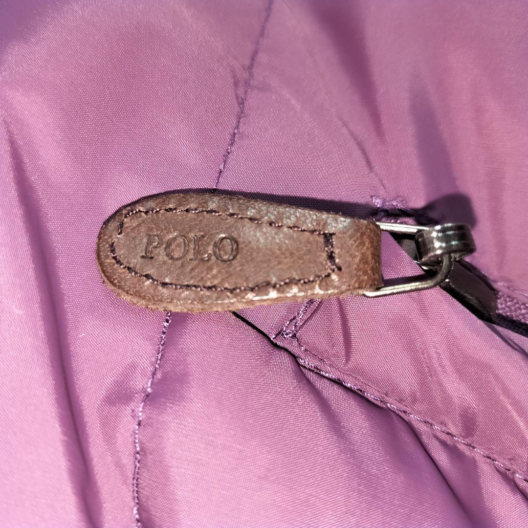 ヴィンテージ ビッグポニー ダウンベスト★ポロ ラルフローレン 背番号 刺繍