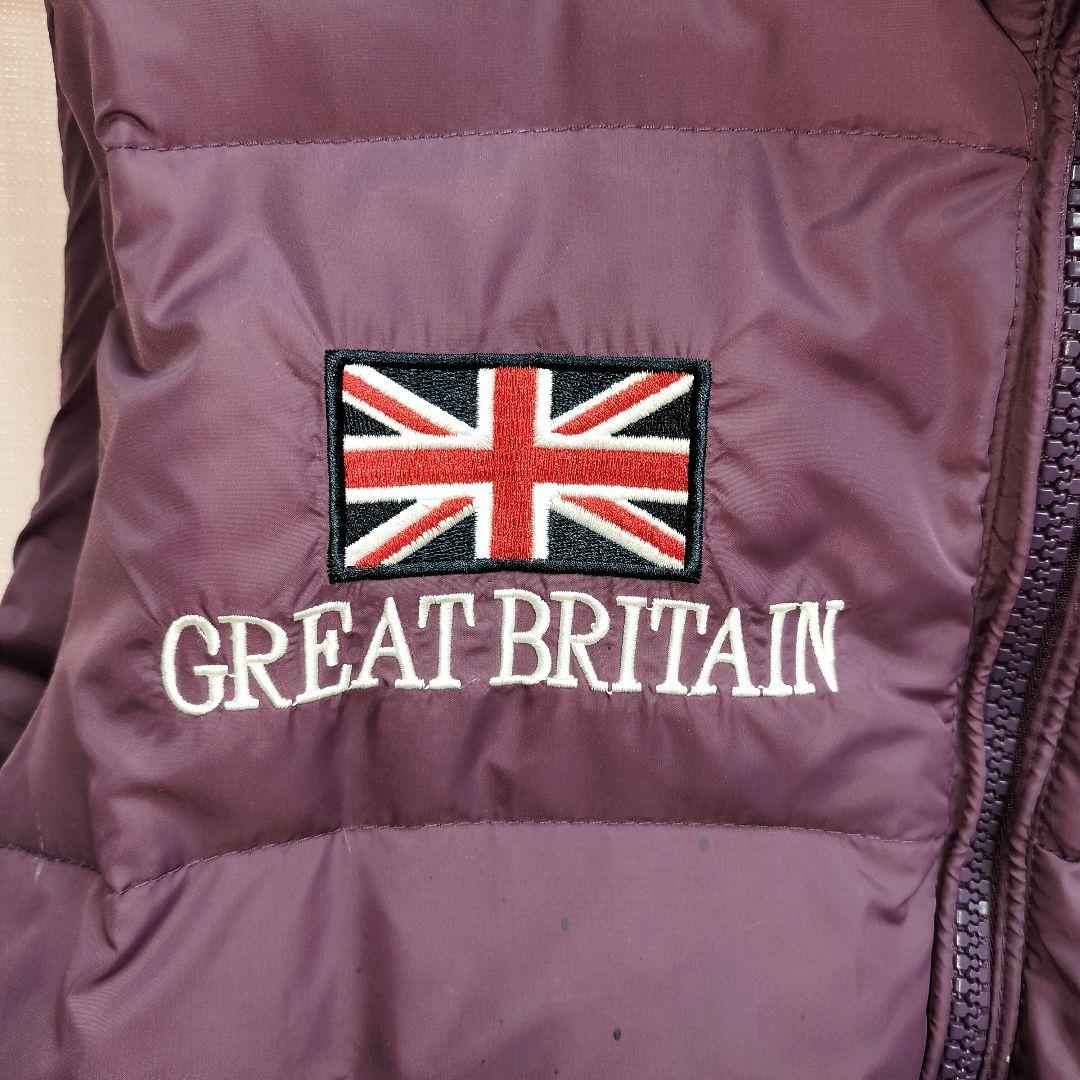 ヴィンテージ ビッグポニー ダウンベスト★ポロ ラルフローレン 背番号 刺繍