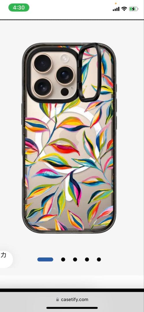 【新品】CASETiFY iPhone16 pro EttaVee