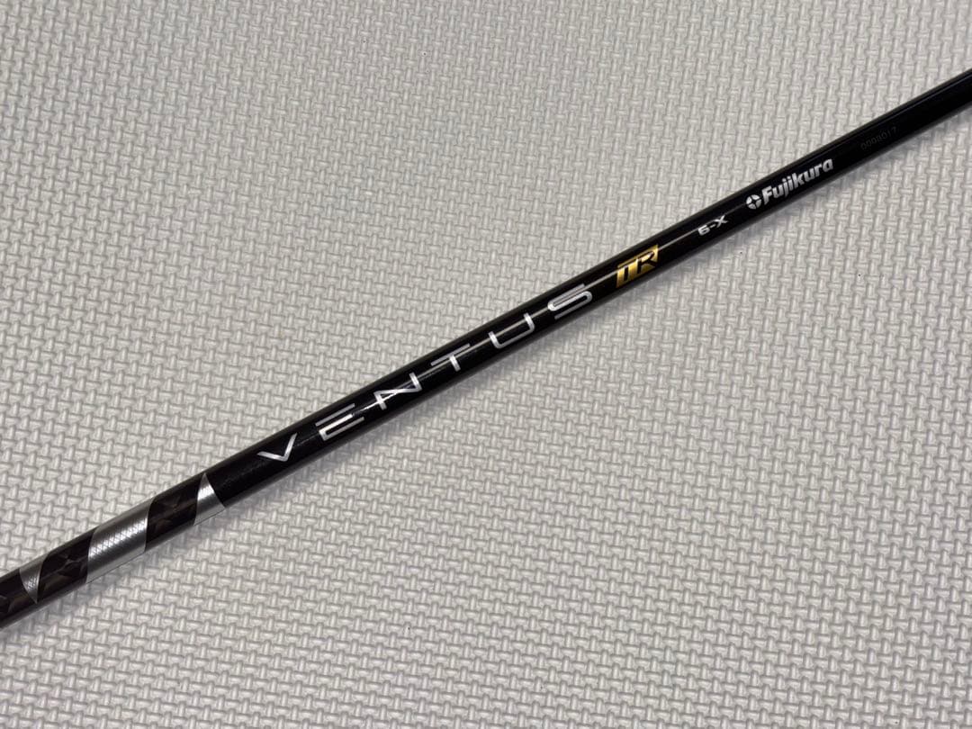 フジクラ　ベンタス TRブラック6X ベロコア　5W用　テーラーメイドスリーブ付