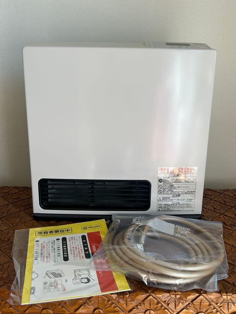 【美品】リンナイ　ガスファンヒーター　SRC-364E 都市ガス 2017年製