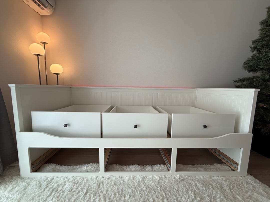 k*l様 HEMNES ヘムネス　デイベッド 引き出し3/マットレス2付き引き取