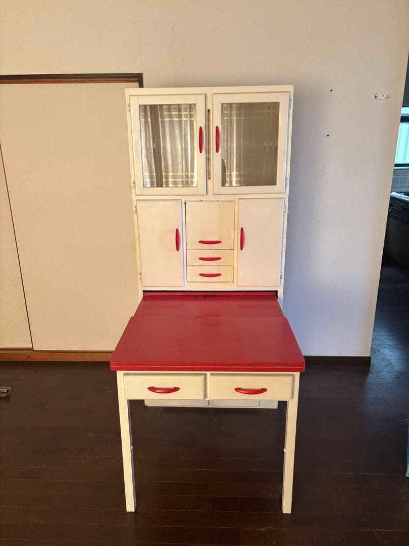 アンティーク食器棚