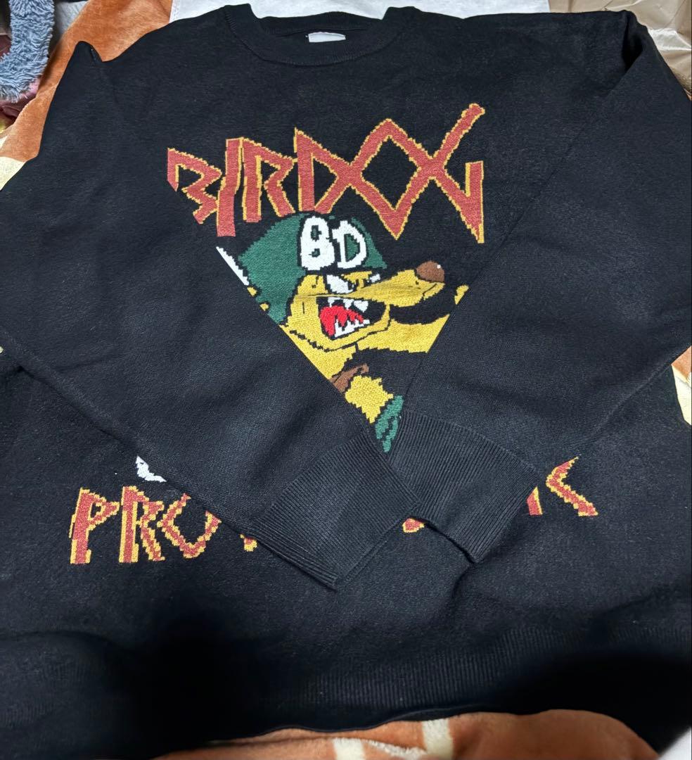 BIRDOG Pixel jacquard knit ニット