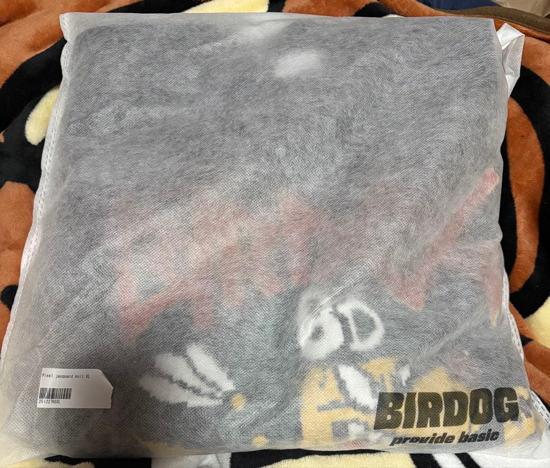 BIRDOG Pixel jacquard knit ニット