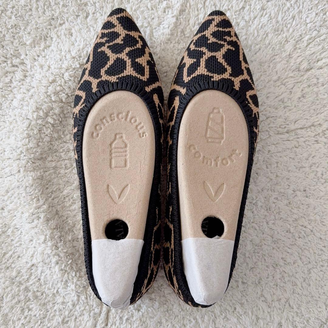 《新品未使用》VIVAIA フラットシューズ Giraffe 22.5