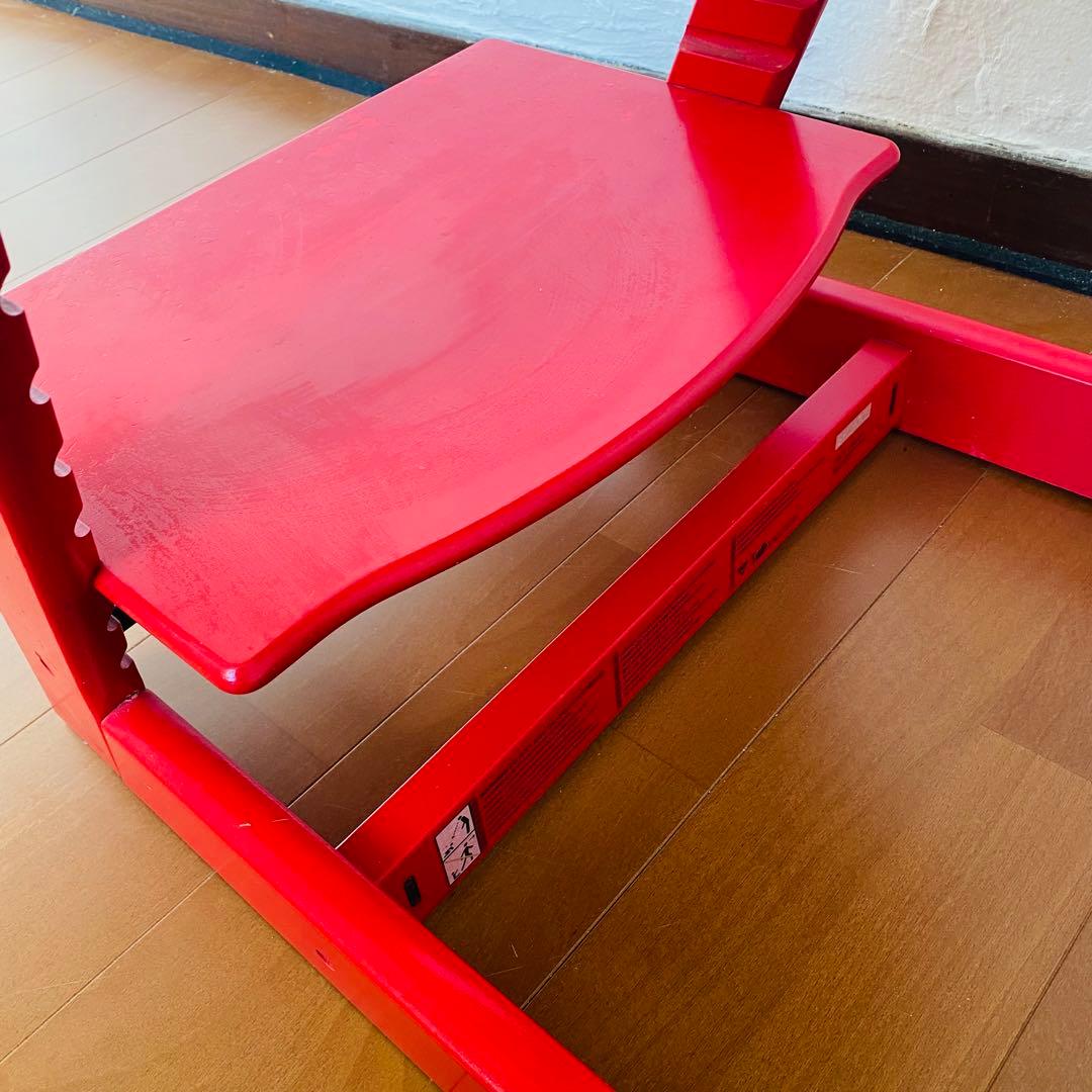 Stokke TRIPPTRAPP ストッケ トリップトラップ 赤 シリアル3