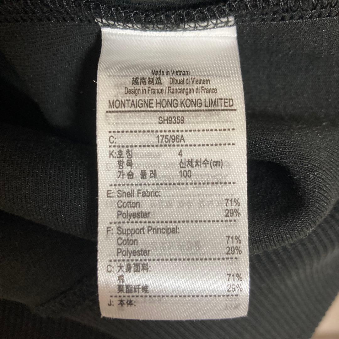 LACOSTE トレーナー スウェット ワントーンクルーネック 鹿の子ニット