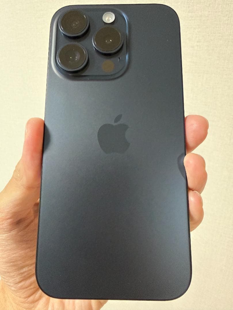iPhone 15Pro 128GB ブルーチタニウム