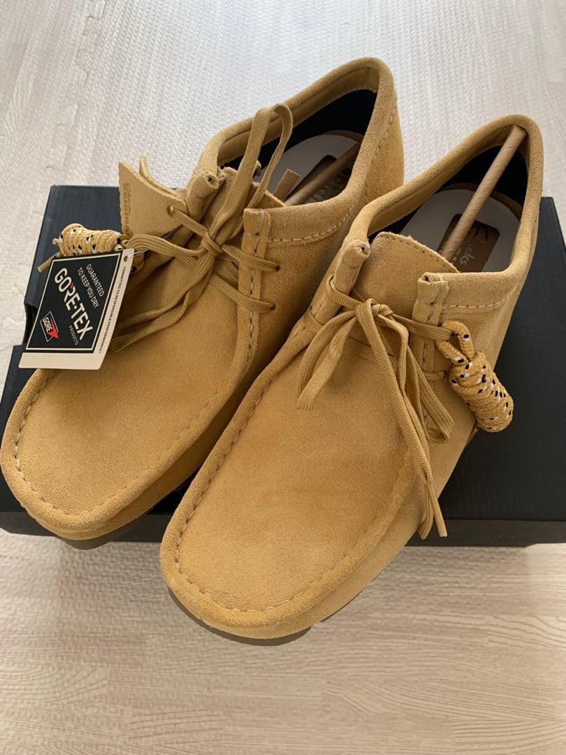 【新品未使用】Wallabee GTX ゴールデンタン スエード 26cm