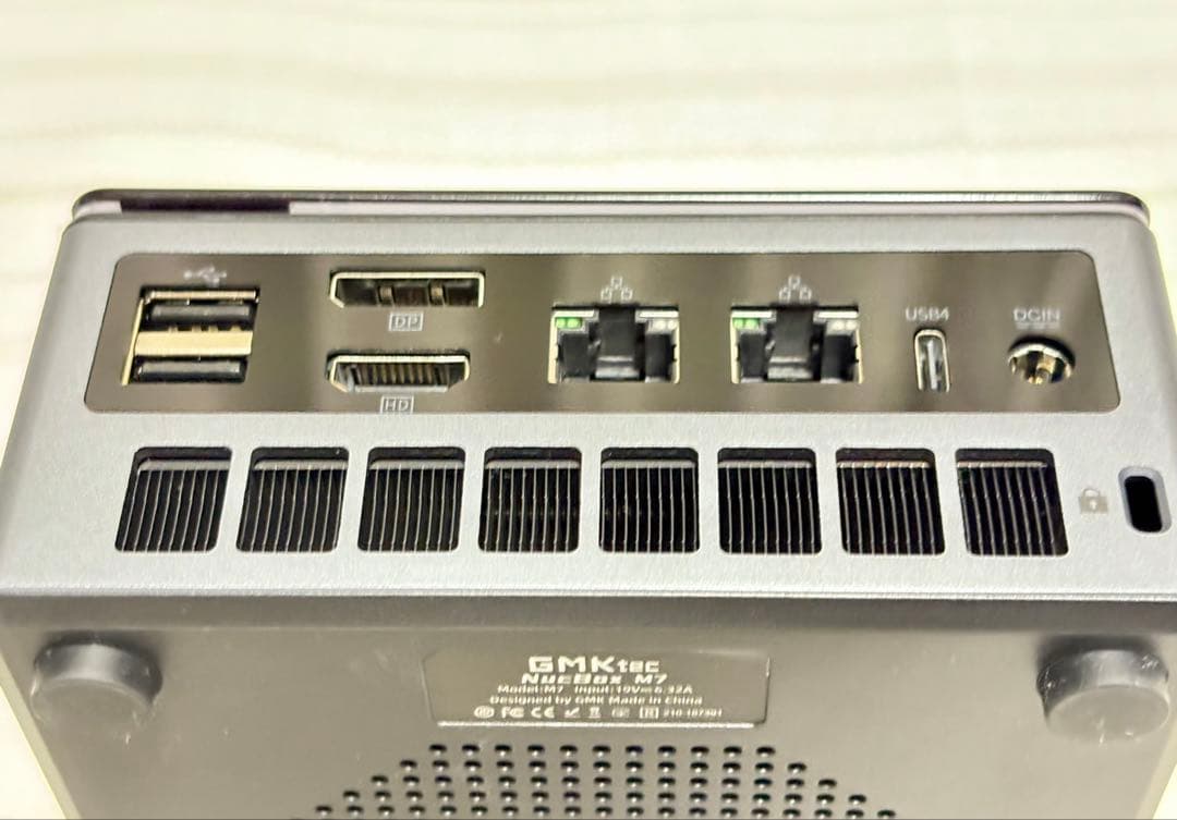 【箱・取説欠品・マウス同梱】 GMKtec Nucbox M7