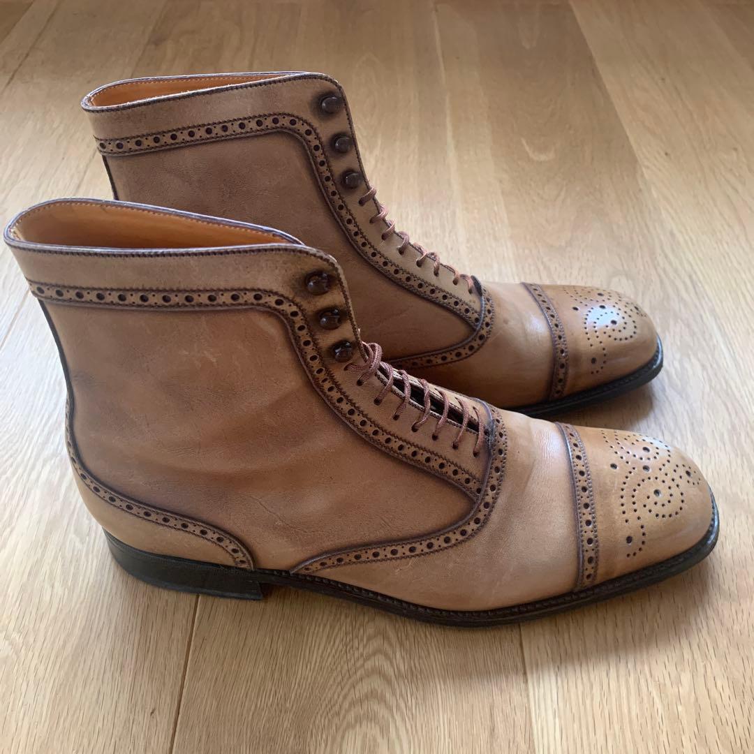 J.M.WESTON ブーツ サイズ:8D（日本での目安27.5cm 標準幅）