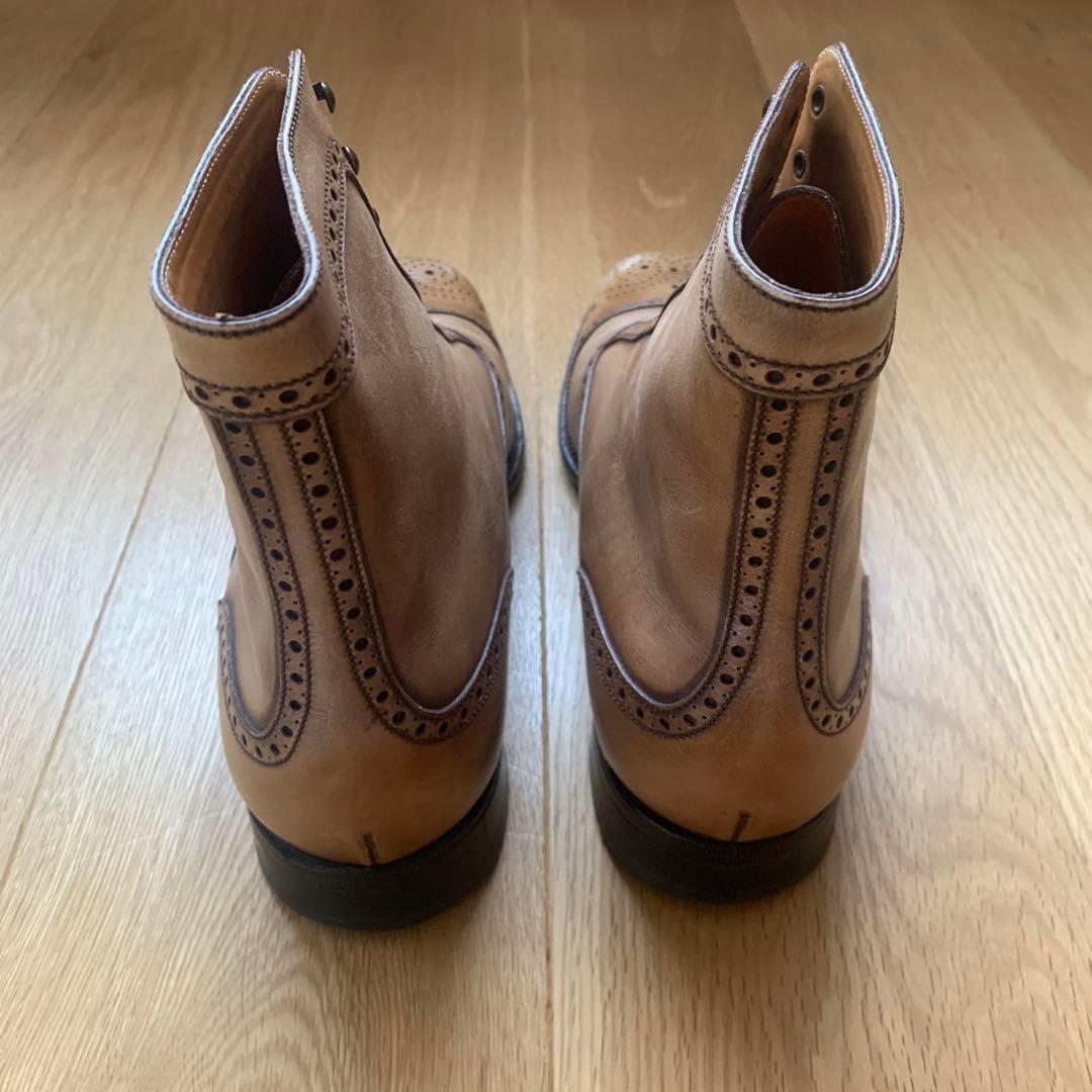 J.M.WESTON ブーツ サイズ:8D（日本での目安27.5cm 標準幅）