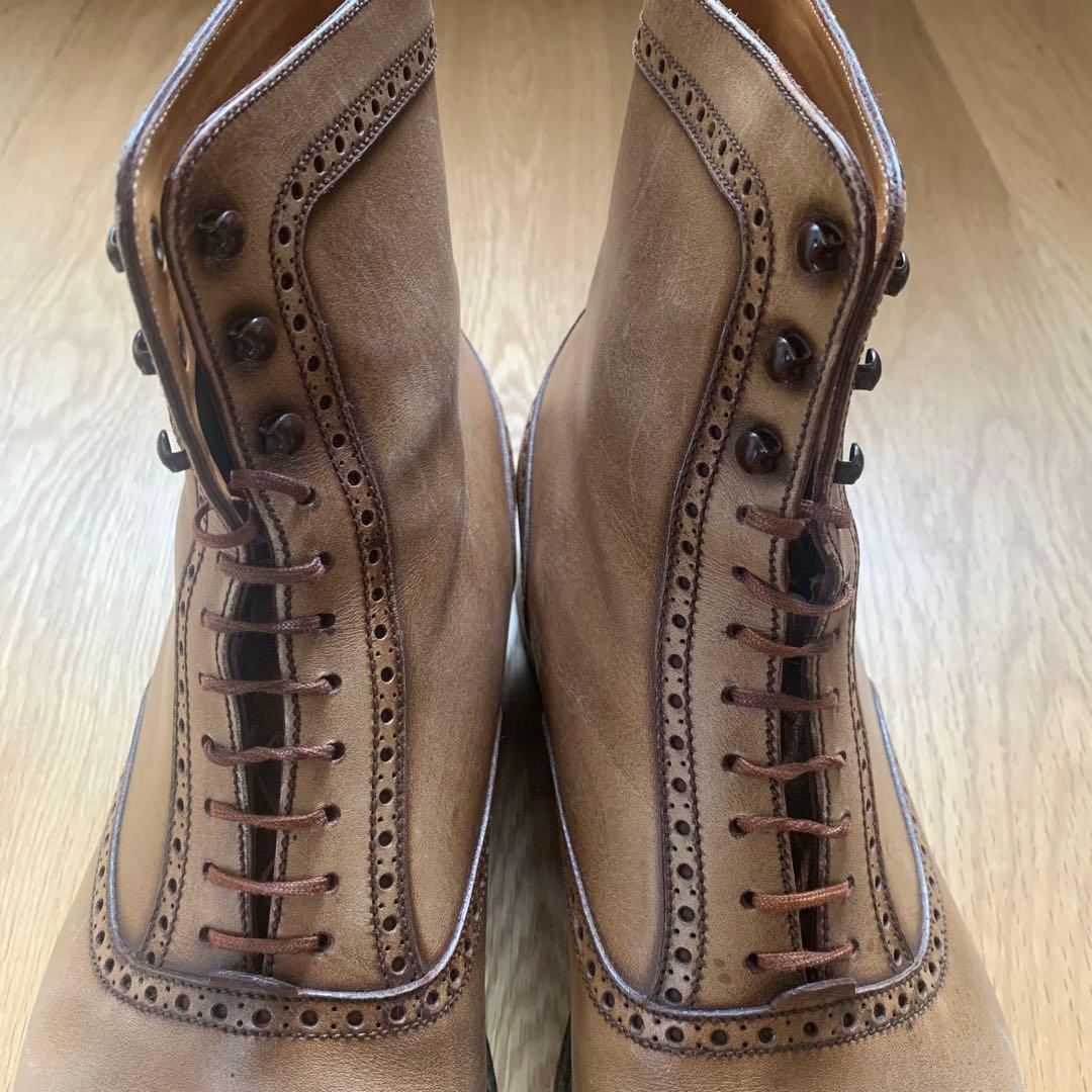 J.M.WESTON ブーツ サイズ:8D（日本での目安27.5cm 標準幅）