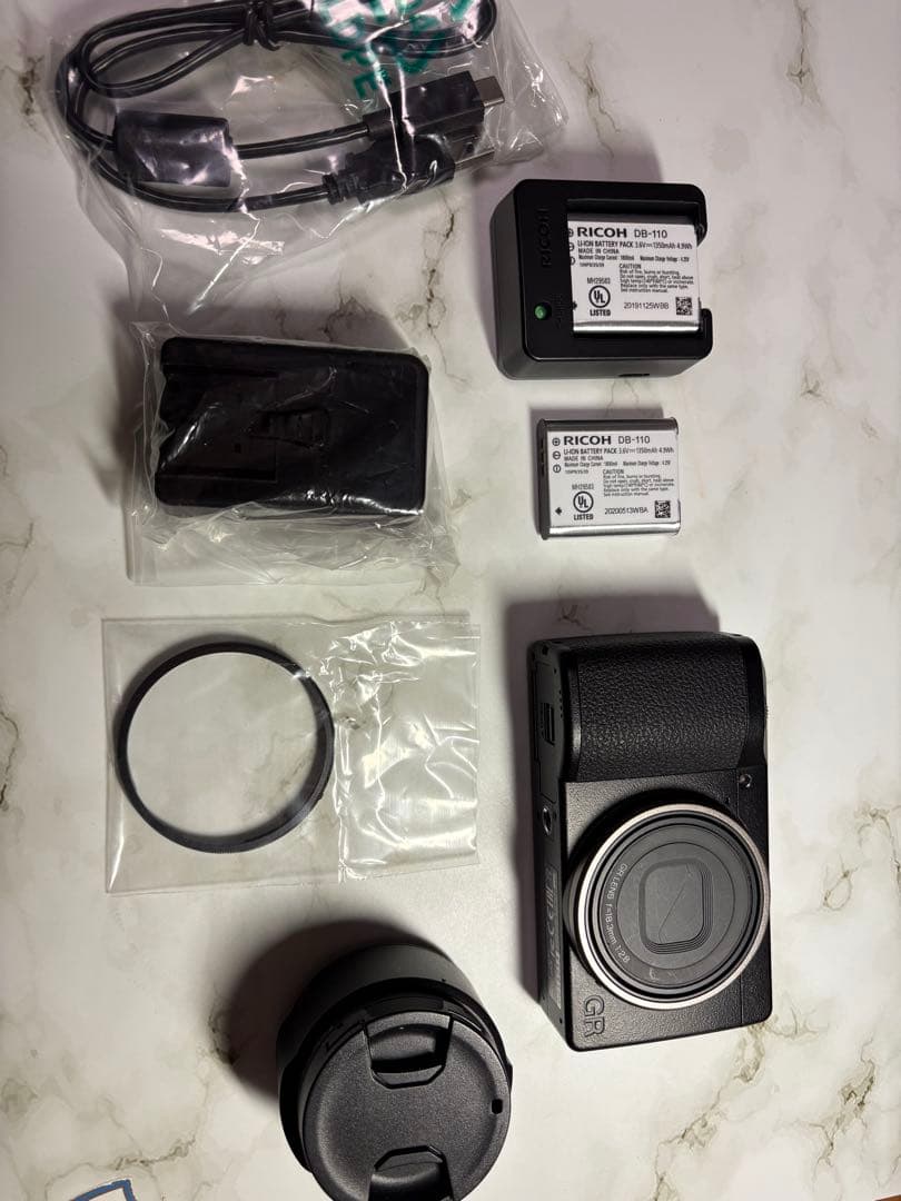 RICOH リコー GR Ⅲ 本体レンズアダプター付