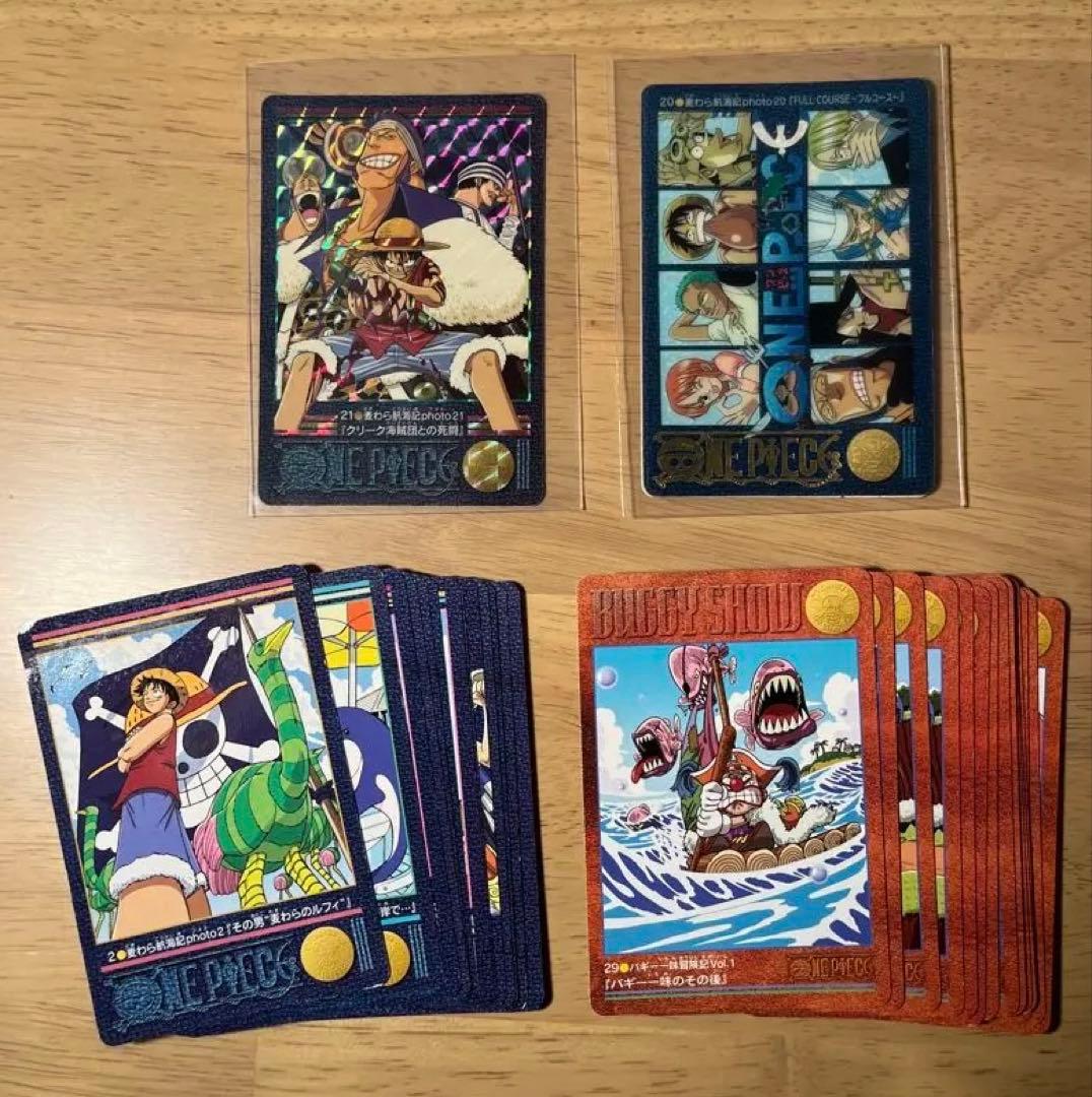 カードダス　ワンピース　ビジュアルアドベンチャー　27種類