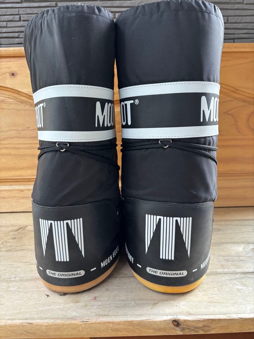 MOON BOOT ブラック スノーブーツ　ムーンブーツ　メンズ