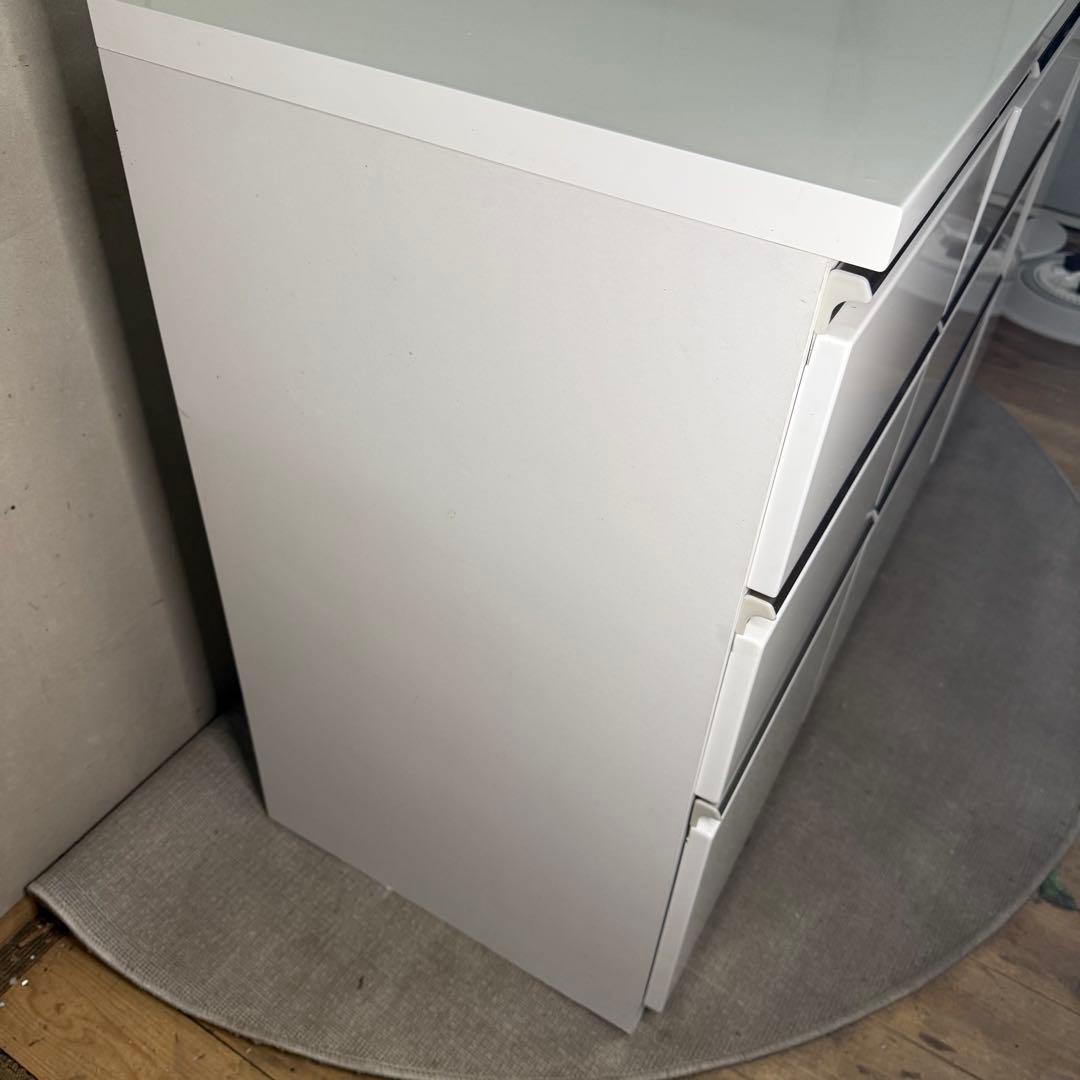 【735】ホワイトキッチンカウンター