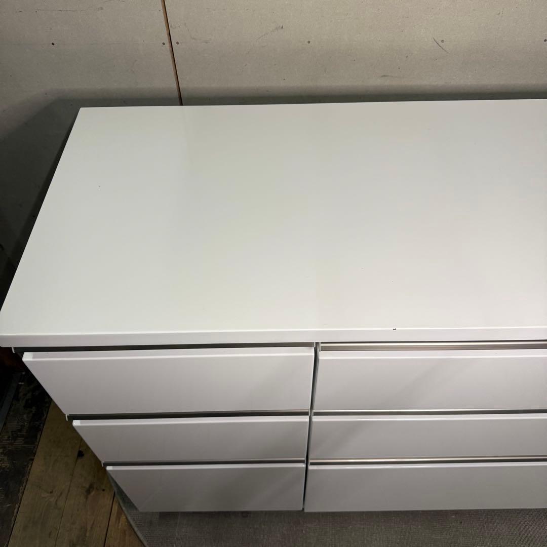 【735】ホワイトキッチンカウンター