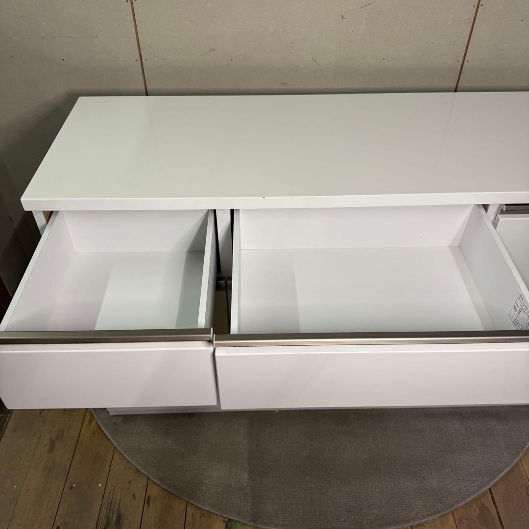 【735】ホワイトキッチンカウンター