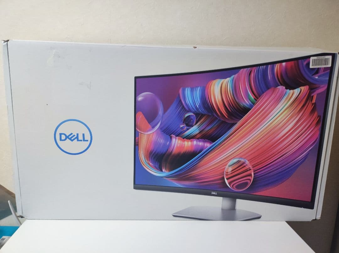 【すし】DELL S3221QS　31.5インチ4K曲面　モニター