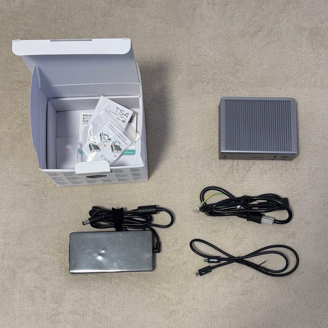 【美品】CalDigit TS4 Thunderbolt 4 Dock