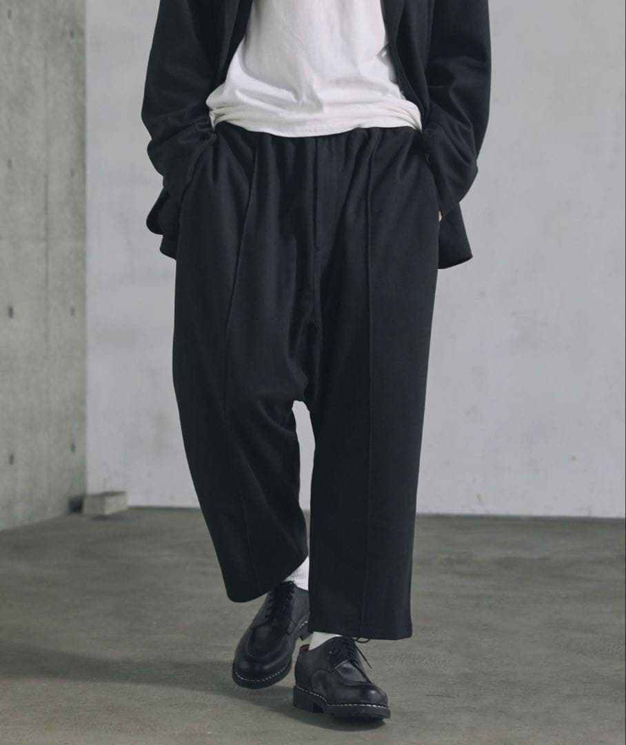 CTHY シティ ウールライク センターシーム サルエルパンツ ZOZO