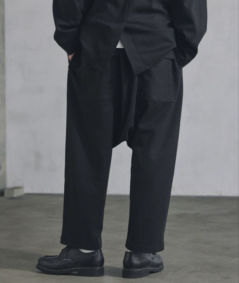 CTHY シティ ウールライク センターシーム サルエルパンツ ZOZO