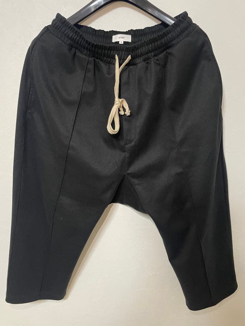 CTHY シティ ウールライク センターシーム サルエルパンツ ZOZO