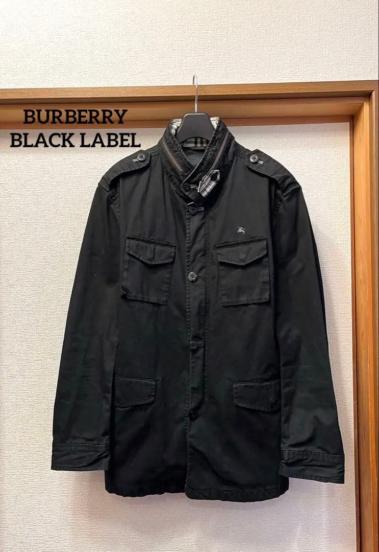 最終値下げバーバリーブラックレーベル ジャケット コート ジャンパーノバチェック