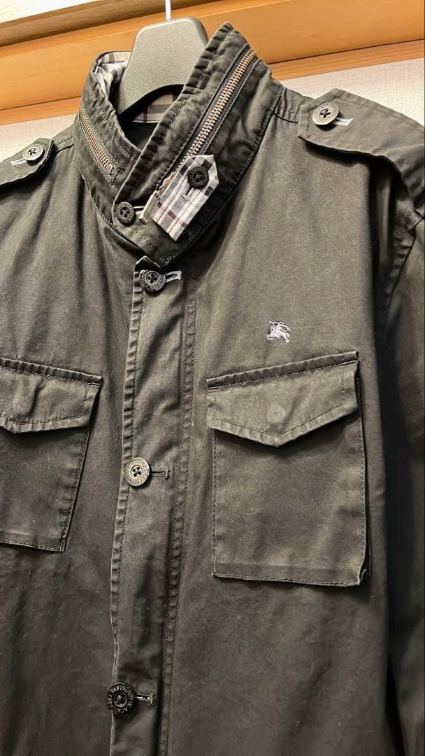 最終値下げバーバリーブラックレーベル ジャケット コート ジャンパーノバチェック