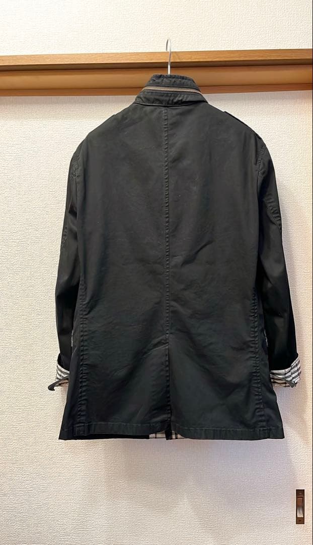 最終値下げバーバリーブラックレーベル ジャケット コート ジャンパーノバチェック