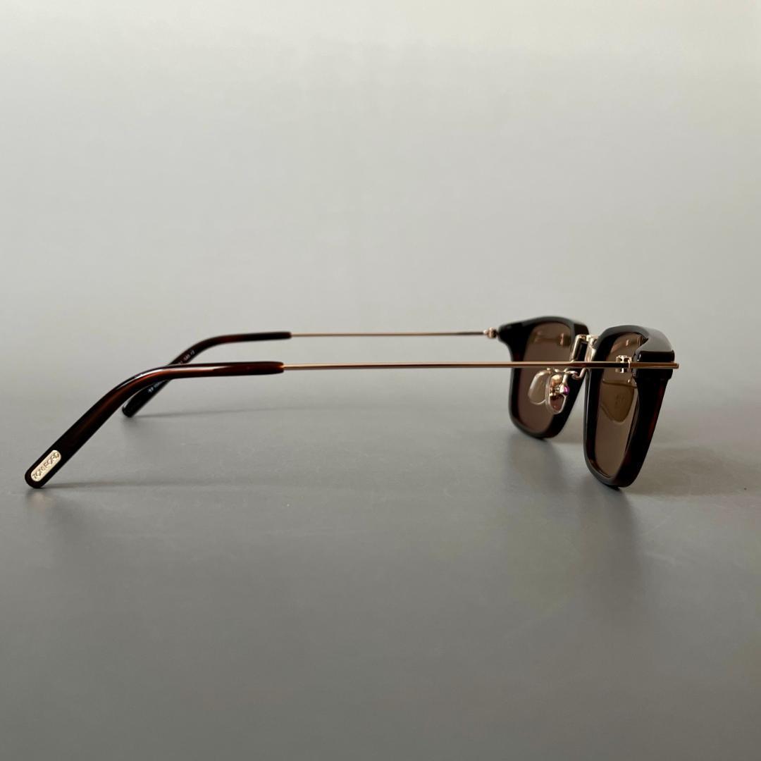 トムフォード サングラス ボストン ブラウン ゴールド 金 アジアンフィット