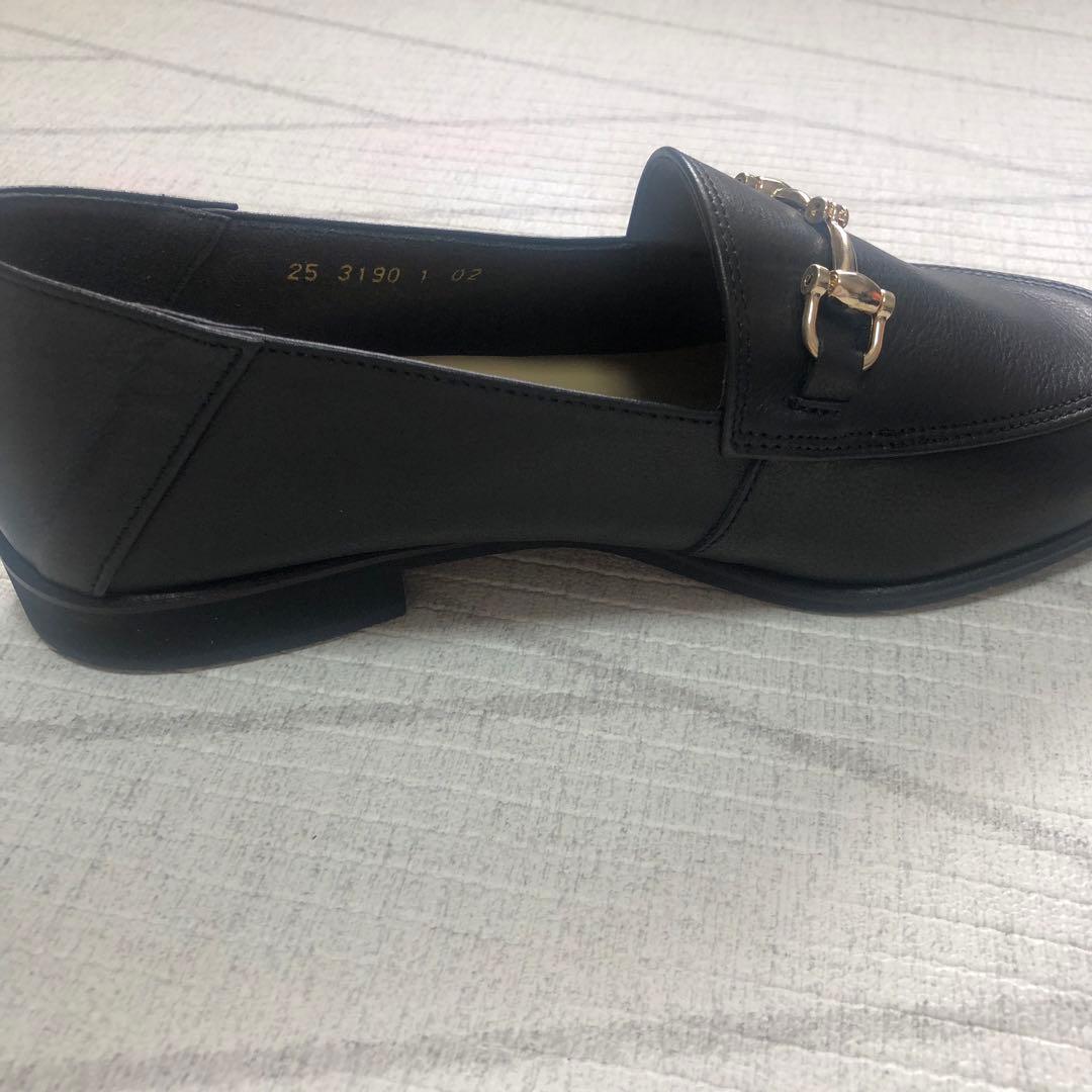 【新品】Le Talonレザービットバブーシュ　24.5㎝