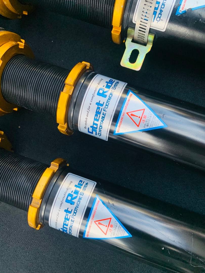 トヨタ レクサス GSE20 IS250 ストリート ライド コイルオーバー。