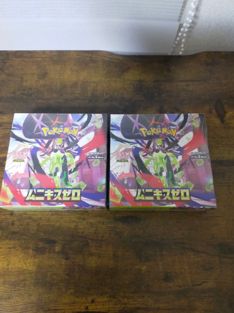 ポケモンカードゲーム ムニキスゼロ　2BOX シュリンク付き