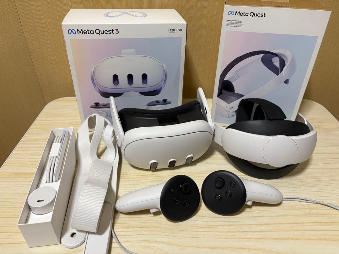  Quest3(128GB)& Eliteストラップ