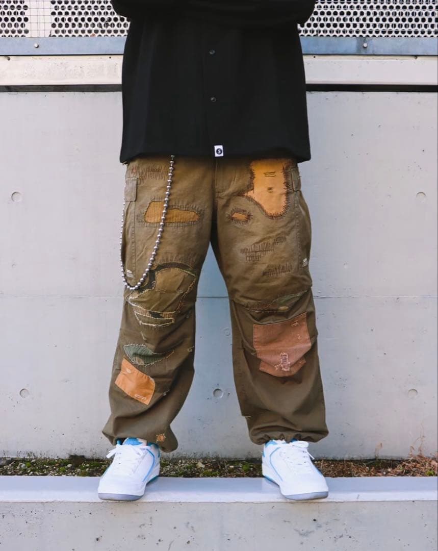 【最安値】sapeur M-65 リメイク カーゴパンツ L