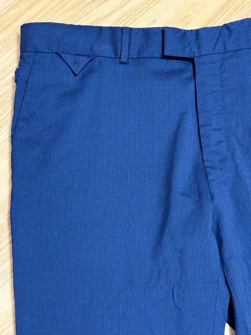 LOUIS VUITTON ルイヴィトン　メンズ スラックス　ネイビー 17AW