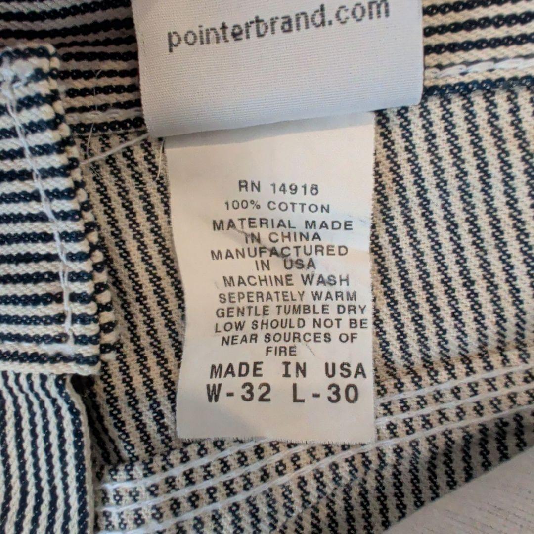 未使用 注意点アリ ポインター ヒッコリー ペインターパンツ