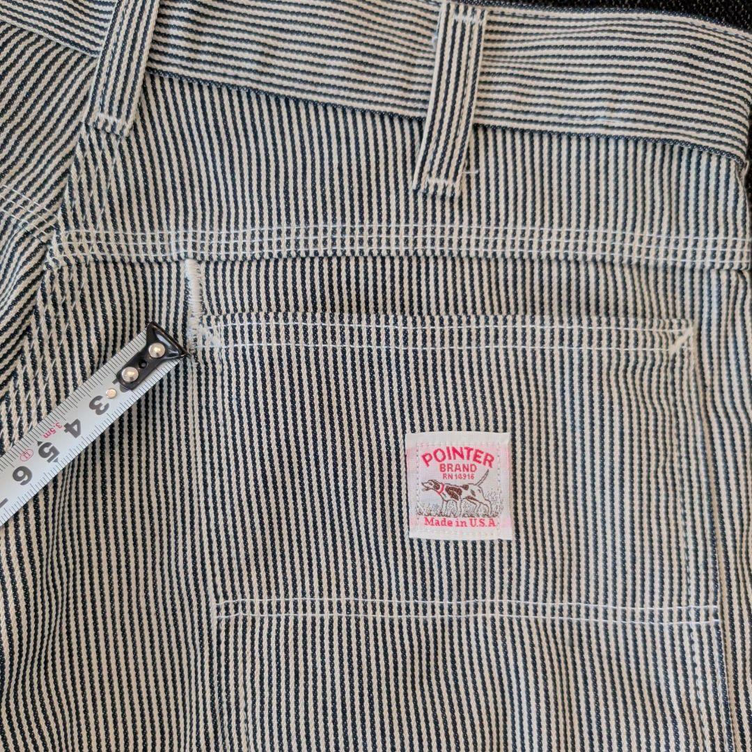 未使用 注意点アリ ポインター ヒッコリー ペインターパンツ