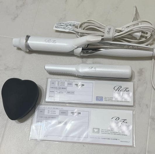 ReFa コテ フィンガーアイロン ハートブラシまとめ売り