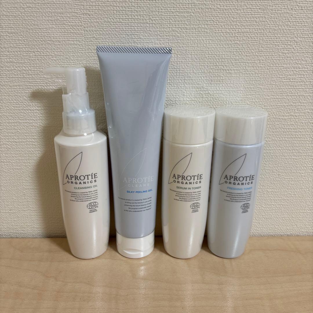 アプロティー クレンジングオイル ピーリングジェル セラムイントナー フレッシ…