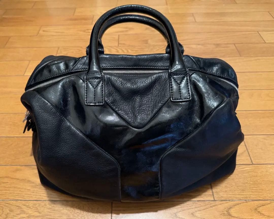 Yves Saint Laurent レザーボストンバック