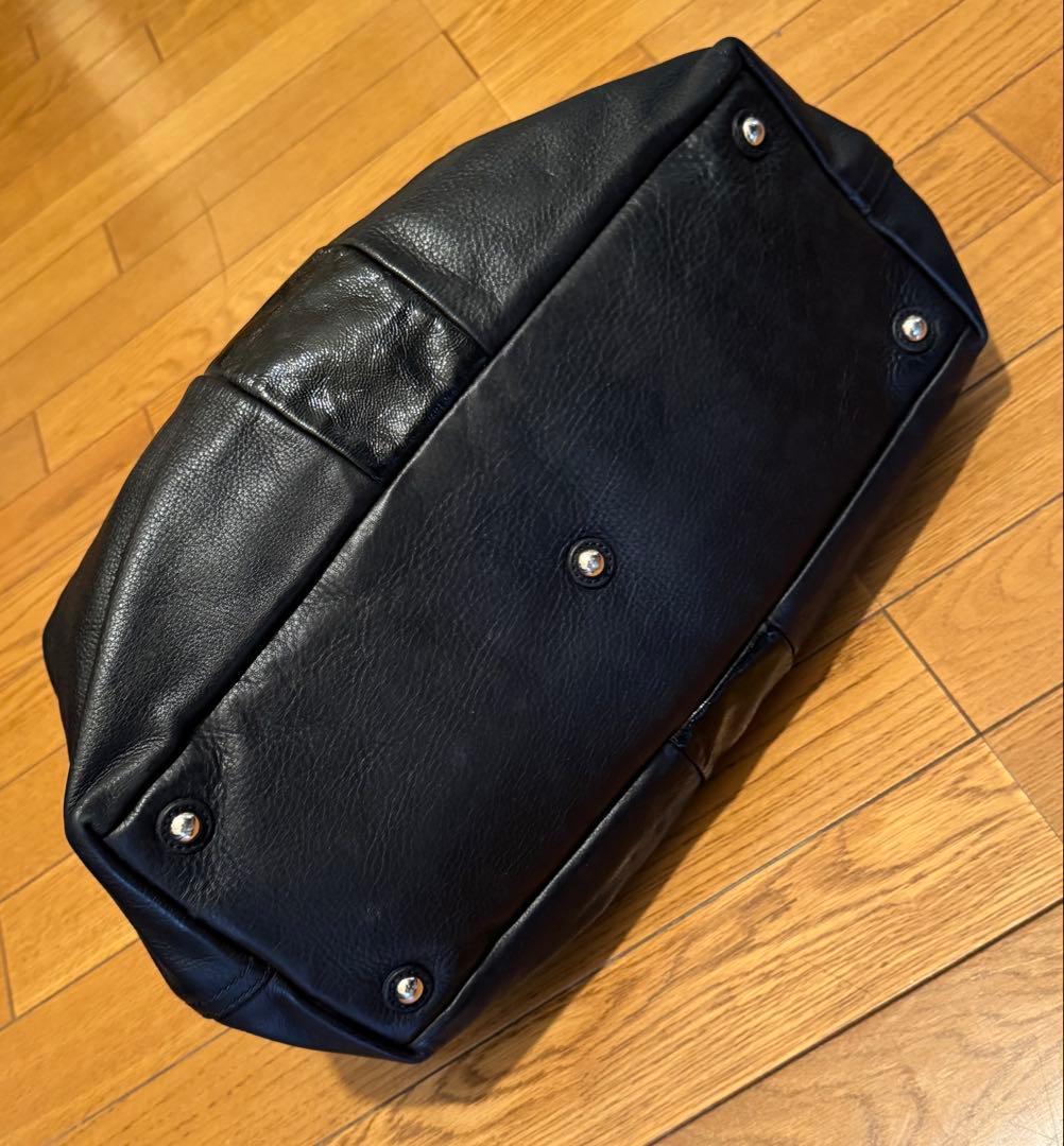 Yves Saint Laurent レザーボストンバック