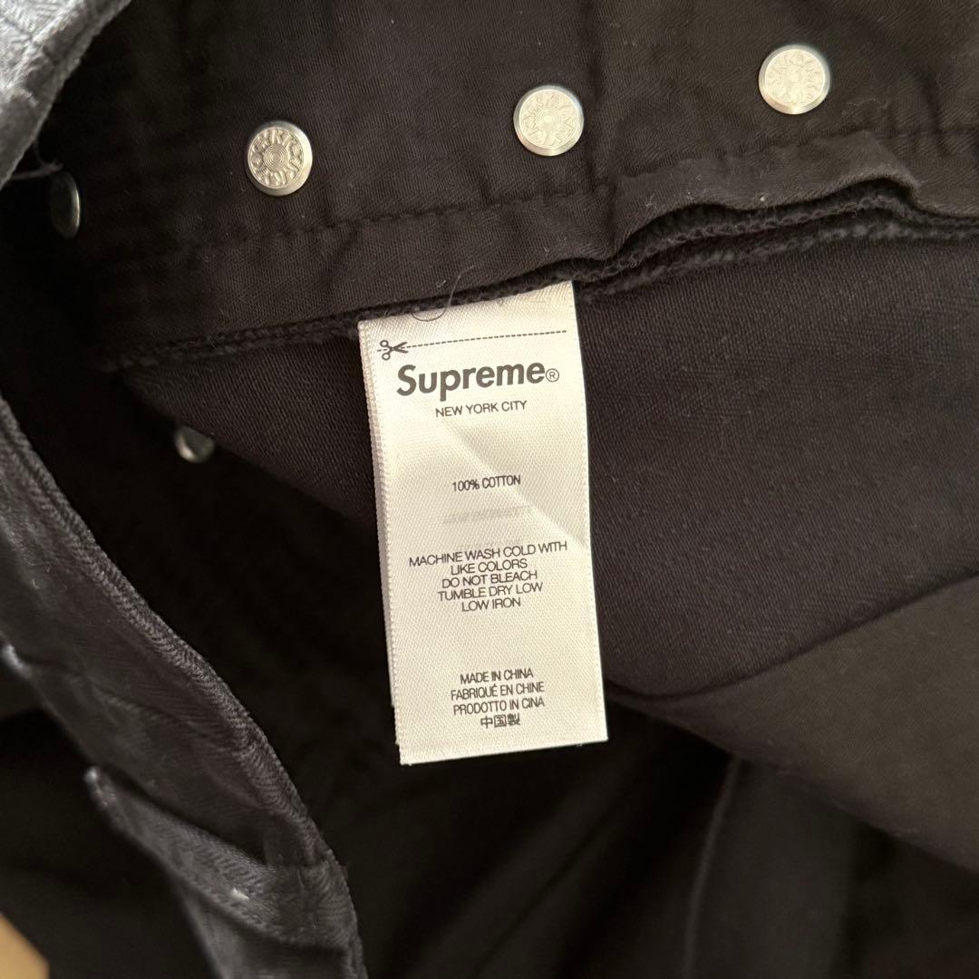 パンツ Supreme Washed Herringbone Chino Pants