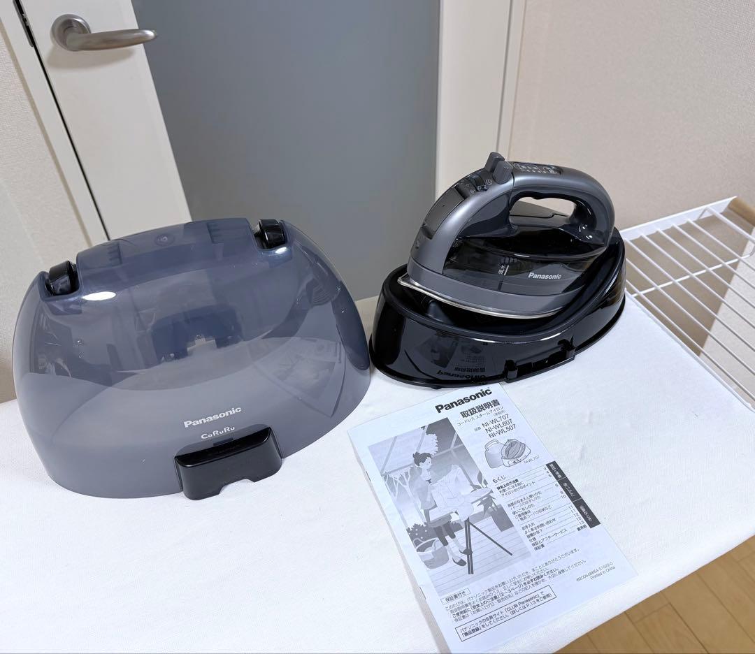 パナソニック コードレススチームアイロン NI-WL707-H 2022年