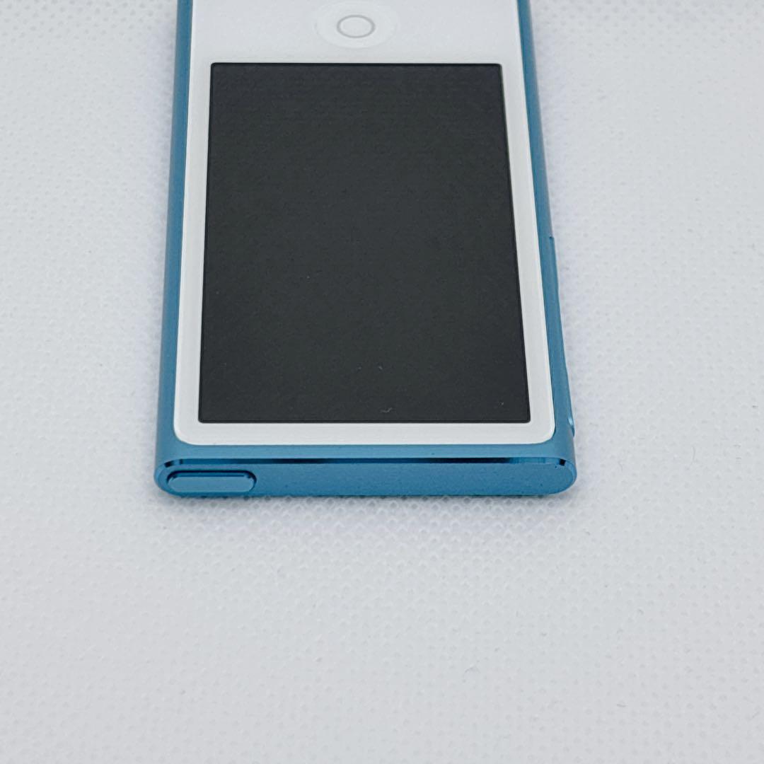 【美品】Apple iPod nano 第7世代 ブルー MD477J/A